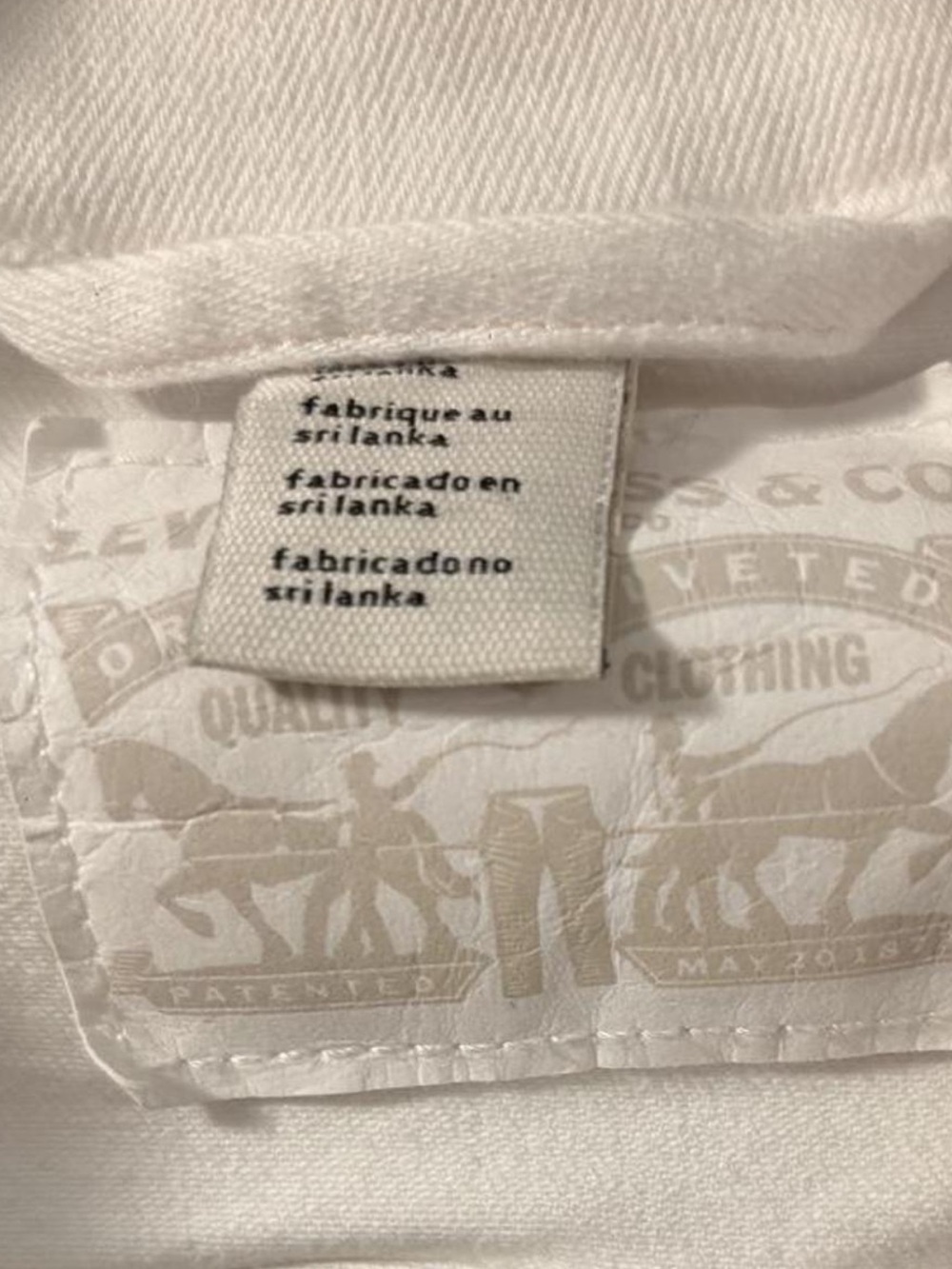 Levi's Off-White Denim Trucker Jacket - Women's - Picture 3 of 4